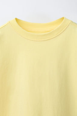 CAMISETA LISA / Amarillo vivo - Zara фото 3