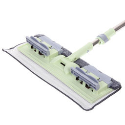 Швабра Green с двумя насадками из микрофибры 37*12*120