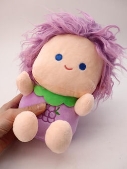 Мягкая игрушка "Fruit babies", purple, 21 см