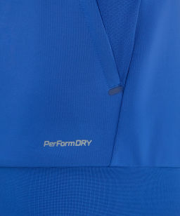 Джемпер тренировочный на молнии JOGEL PREMIER PerFormDRY Training FZ Jacket, синий  фото 5