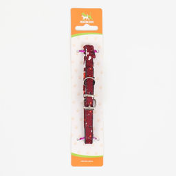 Ошейник с косынкой Яркая жизнь, 32 х 1 см, бордовый - Пижон фото 8