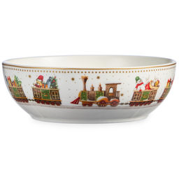 НАБОР ПОСУДЫ LEFARD C НОВЫМ ГОДОМ 3 ПР.: САЛАТНИК 800 МЛ, ТАРЕЛКА 19 СМ, КРУЖКА 400 МЛ (КОР=8НАБ.)  фото 5