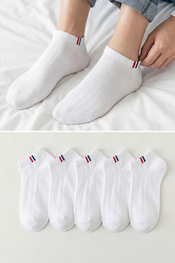 Beyaz 5li Corap TEDAW25CO00009