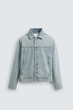BASIC DENIM JACKET - Zara фото 7