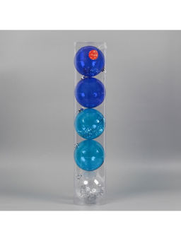 Ёлочные игрушки Барбара, шары новогодние, d=15 см, набор 5 шт., МИКС - Зимнее волшебство фото 8