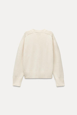 PLAIN KNIT SWEATER - Zara фото 6