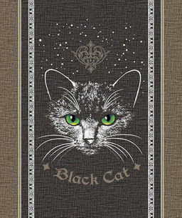 Комплект полотенец 48*60 см, 3 шт., рогожка (Лунный кот) - Ивановотекстиль фото 2