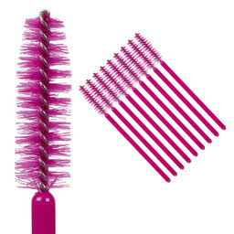 Nail Art Набор щёточек для бровей и ресниц, в ассортименте, 50 шт/уп  фото 4