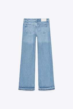 Z1975 MID-WAIST BOOTCUT JEANS - Zara фото 7