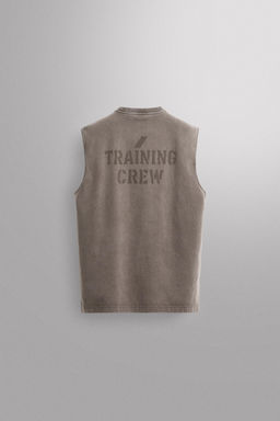 CAMISETA TANK TRAINING / Marr?n - Zara фото 8