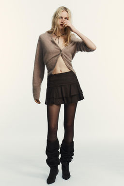 RUFFLE SKORT - Zara фото 10