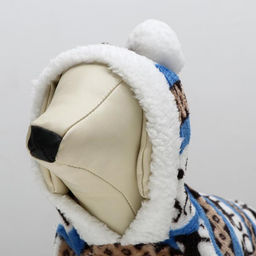 Комбинезон Олени с капюшоном, размер L (ДС 35 см, ОГ 45 см, ОШ 35 см), голубой - Simaland фото 19