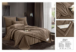 Одеяло Candies Бархатный Сатин с простыней и наволочками ODCANO024 Евро
