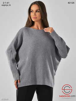 Тёплая однотонная кофта - Bruno фото 3