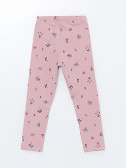 Beli Lastikli Bask?l? K?z Bebek Tayt