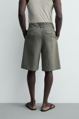 BERMUDA BAGGY FIT ESTAMPADO PAISLEY / Azul claro - Zara фото 3