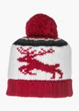 911 | LOPOMA - шапка с оленем унисекс