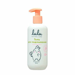 LULU гель д/подмывания 300мл с экстрактами ромашки, календулы, лаванды и пребиотиком, без SLS, SLES