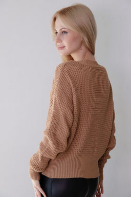 10815 Джемпер светло-коричневый - Martichelli фото 36
