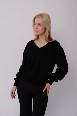 11011 Пуловер чёрный - Martichelli фото 9