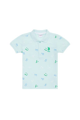 Зеленая футболка-поло для мальчиков Неожиданная скидка в корзине