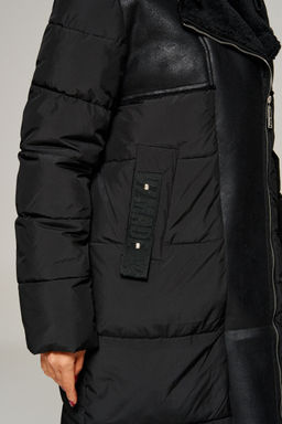 Пальто Beautiful Free 8011 черный