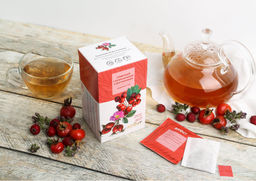 Травяной чай "Сердечный с боярышником и шиповником", 40 г (20 ф/п по 2 г) Алфит 8584