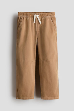 Joggers en sarga de algod?n