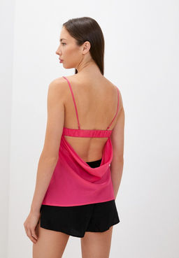 Блузка-топ с открытой спиной