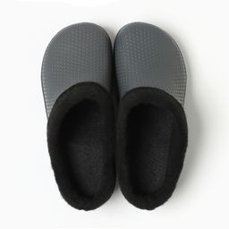 Сабо утепленные, размер 38, серые