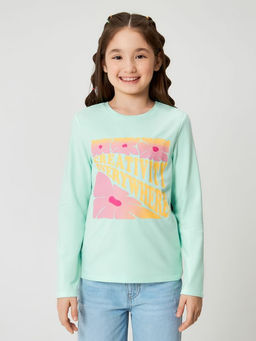 ACOOLA / Джемпер детский для девочек Aveiro мятный