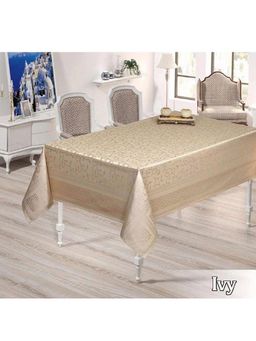 Скатерть EFOR IVY 160*300 прямоугольная кофейный