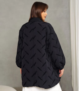 Куртка #КТ095 (1), чёрный - Dommod фото 3