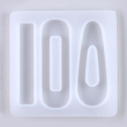 Цена за 2 шт. Молд силиконовый  «Заколка», 3 вида заколки