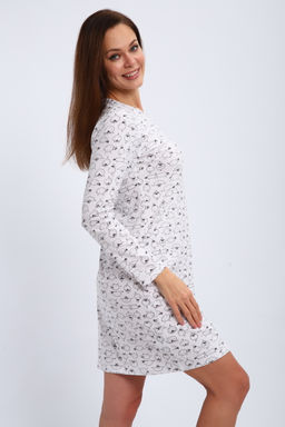 Ночная сорочка длинный рукав из кулирки Соня овечки