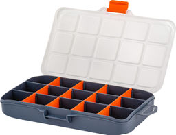 Цена за 2 шт. Органайзер для мелочей Blocker Expert 8", серо-свинцовый/оранжевый BR383110026