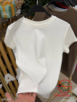 Футболка женская однотонная