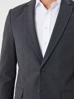 Dar Kal?p Erkek Blazer Ceket