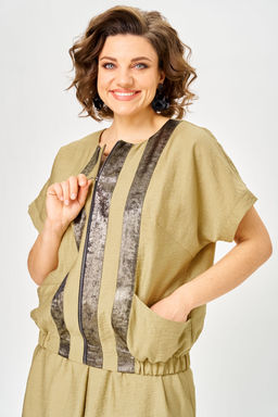 Костюм Anastasia Mak 1320 горчица  фото 6