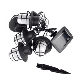 USL-S-121/PT2500 LANTERNS Садовая гирлянда на солнечной батарее "Фонарики". 60 светодиодов. Эффект пламени. 1*АА Ni-Mh аккумулятор в/к. IP44. TM Uniel