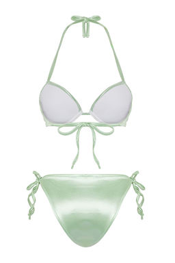 Trendyolmilla Vizon Balconette Dusuk Bel Regular Bikini Tak?m? TBESS25BT00180  фото 14
