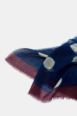 POLKA DOT PRINT SCARF - Zara фото 4