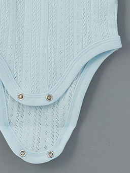 Bisiklet Yaka Basic Erkek Bebek ??t??tl? Bodysuit