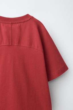 CONJUNTO CAMISETA Y BERMUDA / Rojo medio - Zara фото 8