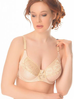 Бюстгальтер Misstyle 505 серебристый пион