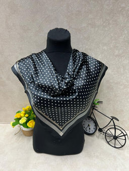 Легкий платок с принтом, мультицвет