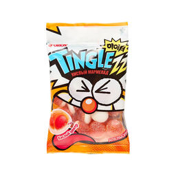 Жевательный мармелад "TINGLEZZ" со вкусом апельсина 50 гр/Орион/