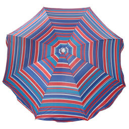 Зонт пляжный Maclay Модерн, с серебристым покрытием, d=150 cм, h=170 см, МИКС  фото 9