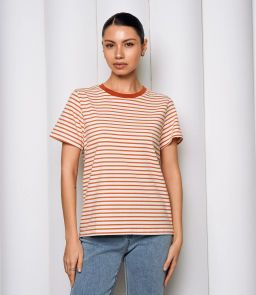 Футболка #КТ8355, терракотовый