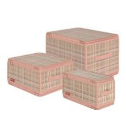 VAL LB-ZIP-LMS Набор кофров д/хран. с молн. 3шт., 40*30*25см, 30*28*15см, 30*15*15см, LONDON BEIGE, шт